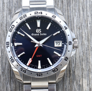 Seiko Mod Grand Seiko GMT Midnight Blue detail