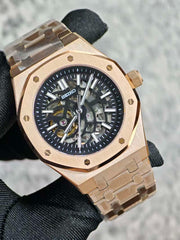 Seiko Mod Royal Oak Skeleton – Rose Gold