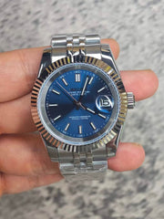 Seiko Mod Datejust – Blue Dial