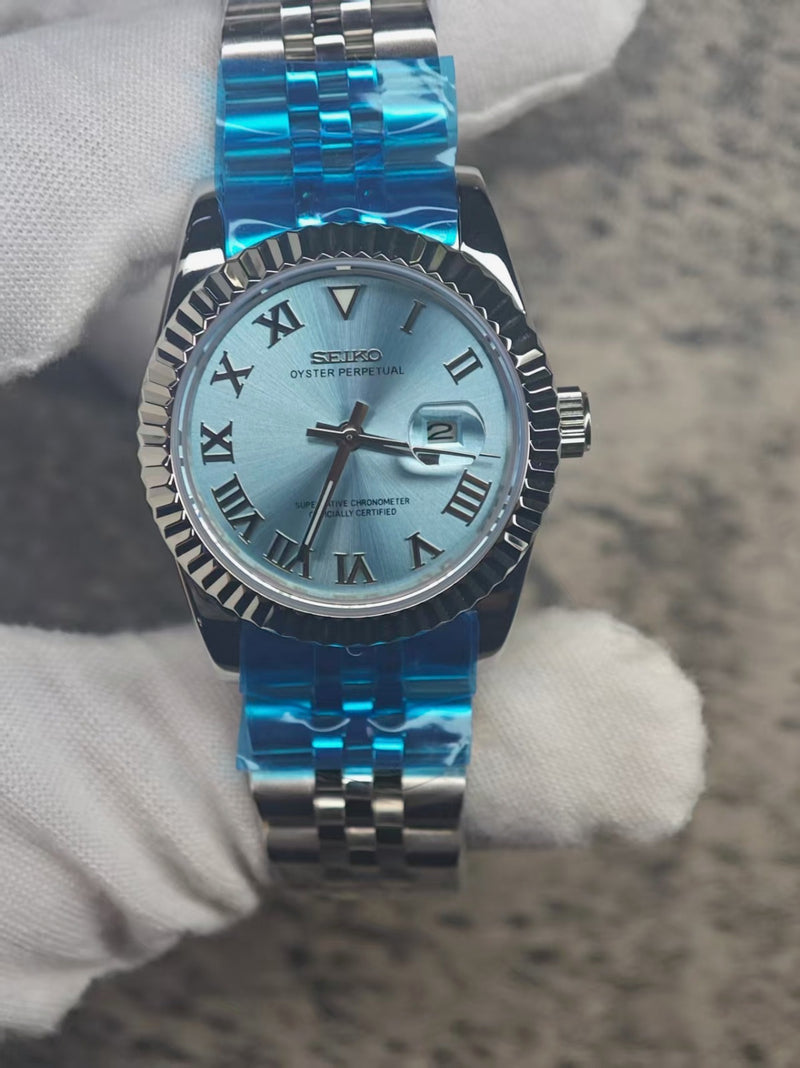 Seiko Mod Ladyjust - Ice Blue Roman Dial reference view 1