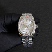 Seiko Mod Ladyjust - Silver Diamond reference view 1