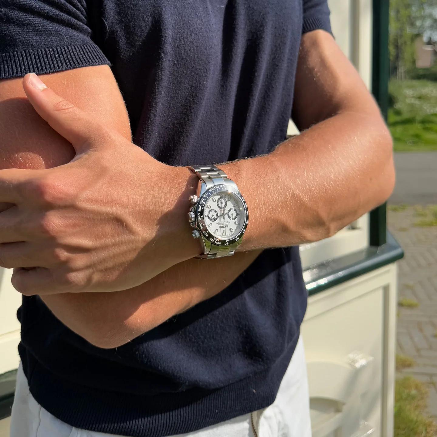 Seiko Mod Daytona - Panda Racer Dial