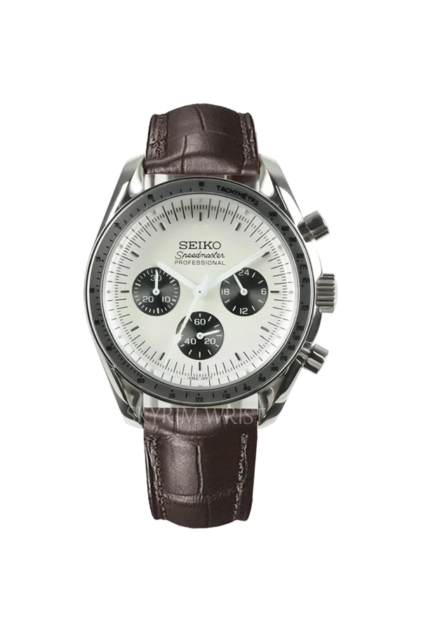 Seiko Mod Speedmaster – Café Racer Brown