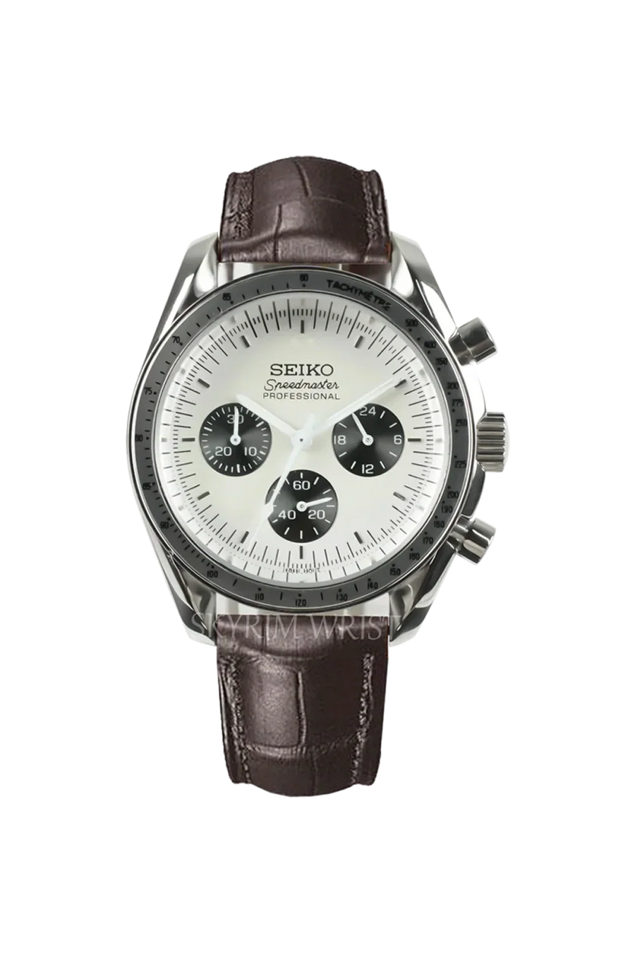 Seiko Mod Speedmaster – Café Racer Brown