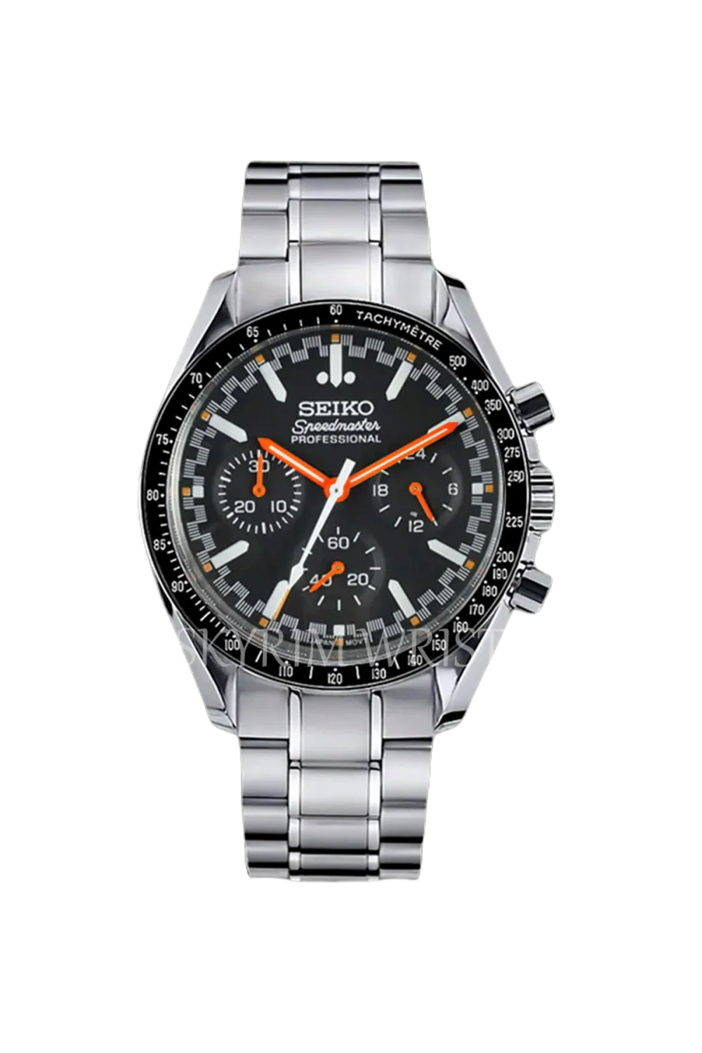 Seiko Mod Speedmaster F1 racing chronograph dial