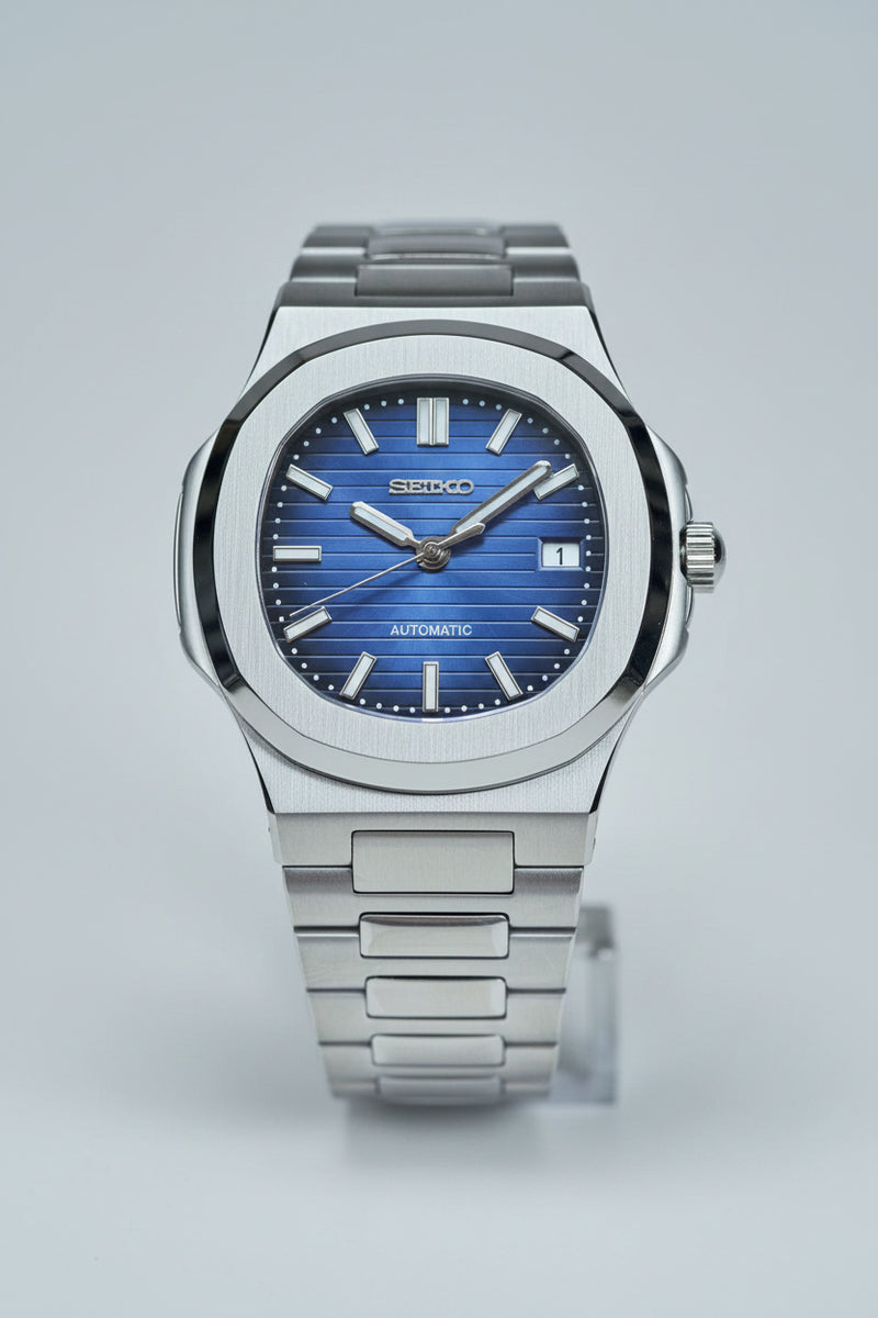 Seiko Mod Nautilus – Deep Blue