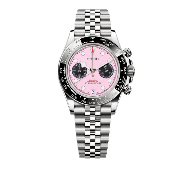 Seiko Mod BlackBay Chrono - Miami Pink