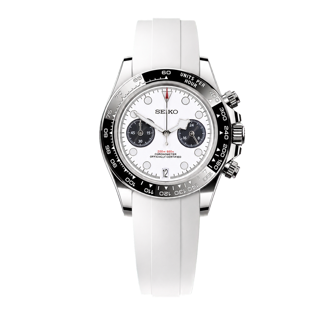 Seiko Mod BlackBay Chrono - Panda watch