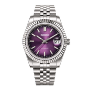 Seiko Mod Datejust – Purple watch