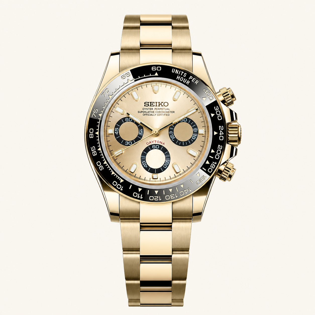 Seiko Mod Daytona – Goldie watch