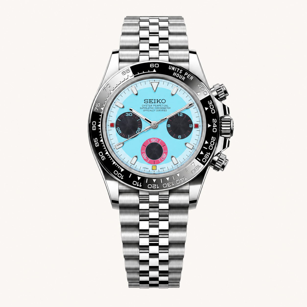 Seiko Mod Daytona – Miami Vice watch