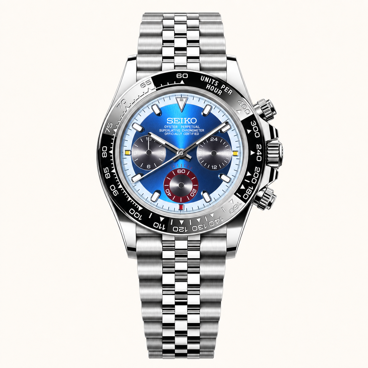 Seiko Mod Daytona – Patriot watch
