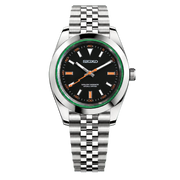 Seiko Mod Milgauss - Black Surge watch