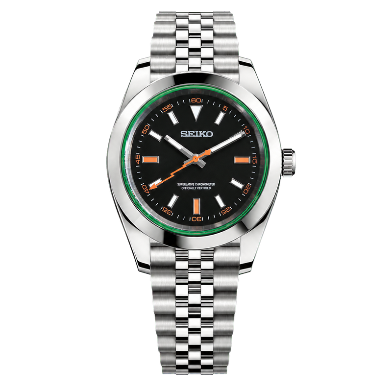 Seiko Mod Milgauss - Black Surge watch