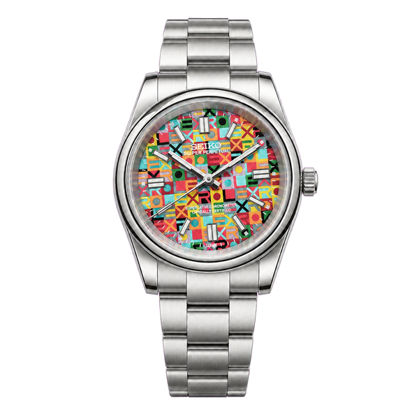 Seiko Mod Oyster Perpetual – Confetti