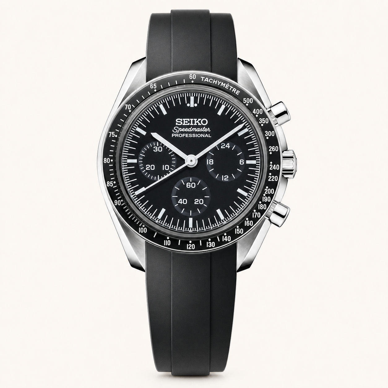 Seiko Mod Speedmaster – Dark Moon watch