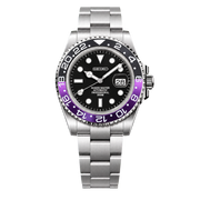 Seiko Mod Submariner 24H - Black Joker watch
