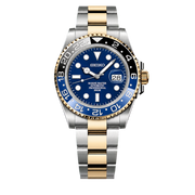 Seiko Mod Submariner 24H - Blue Batman Two-Tone watch