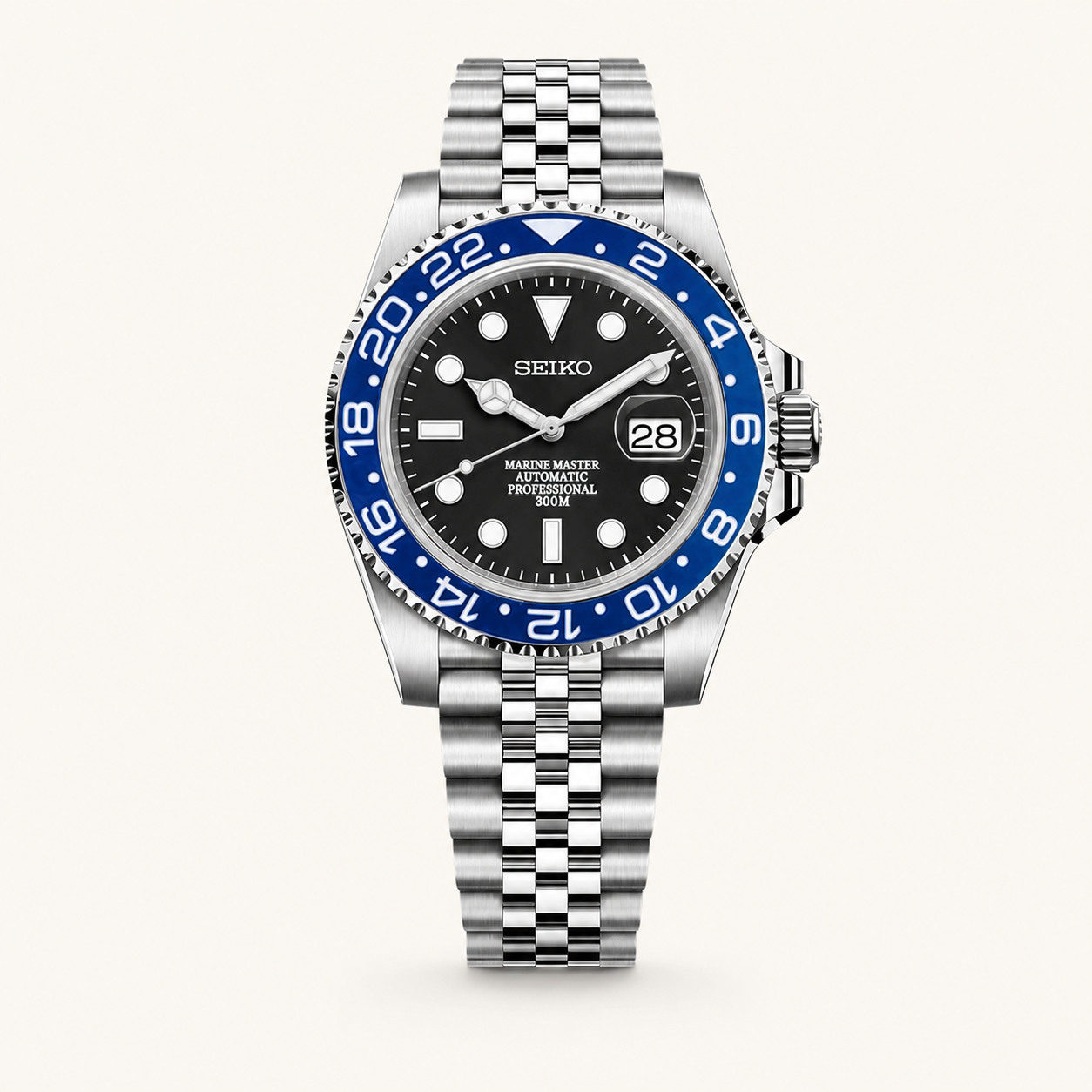 Seiko Mod Submariner 24H – Blueberry watch