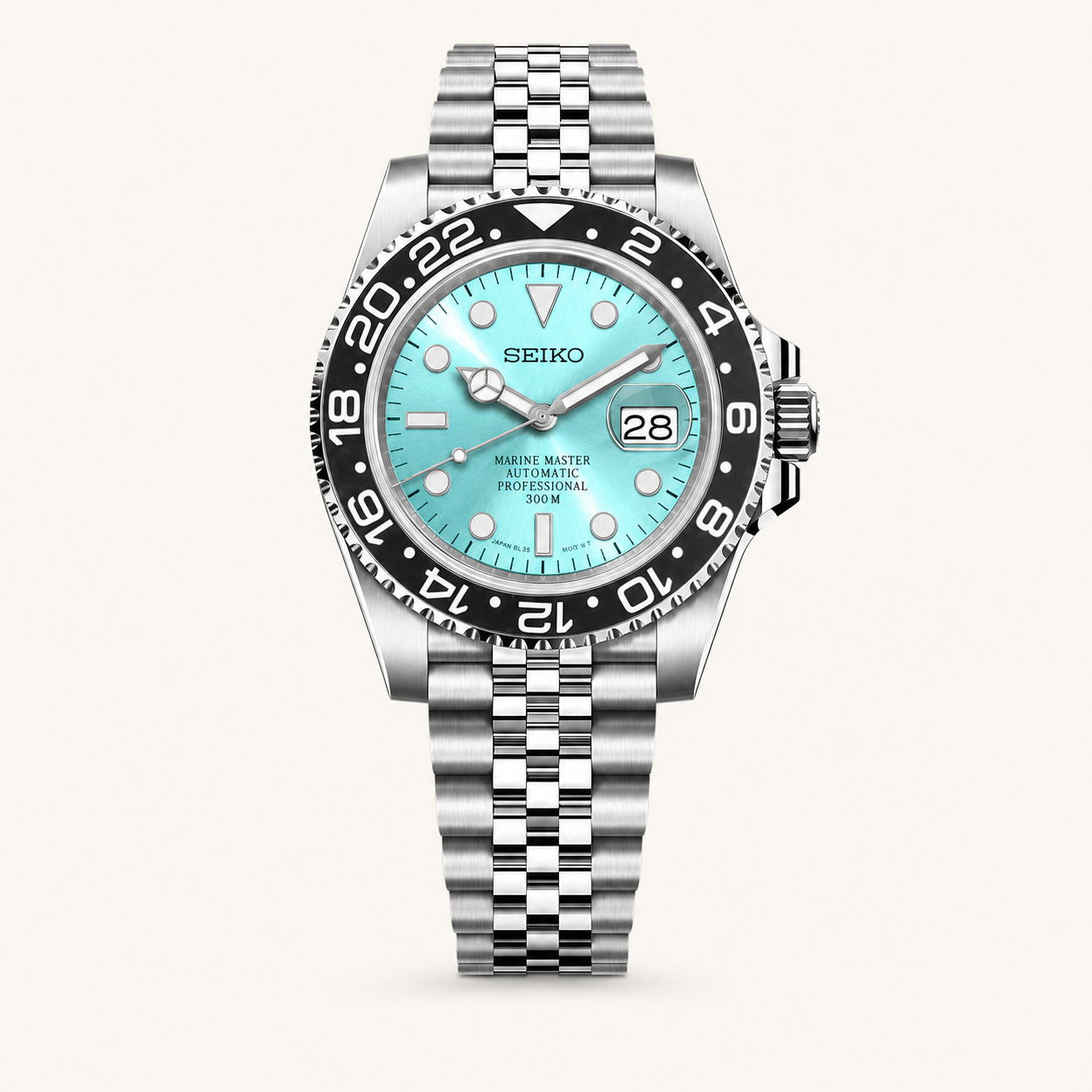 Seiko Mod Submariner 24H – Tiffany watch