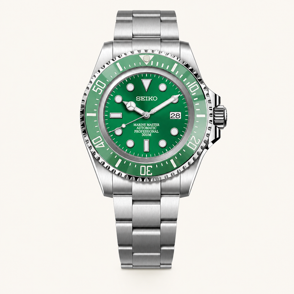 Seiko Mod Submariner 44mm XL – Hulk