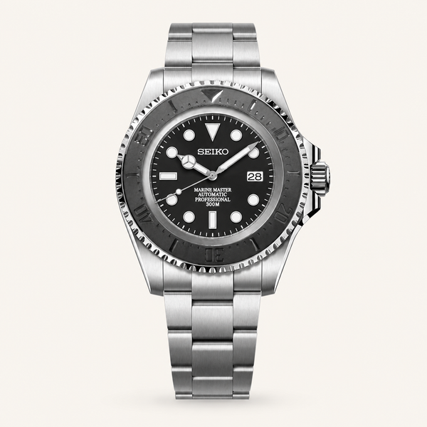 Seiko Mod Submariner 44mm XL – Smoke