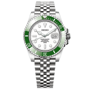 Seiko Mod Submariner Diver - Bright Classic Green watch