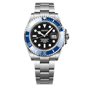 Seiko Mod Submariner Diver - Classic Blue watch