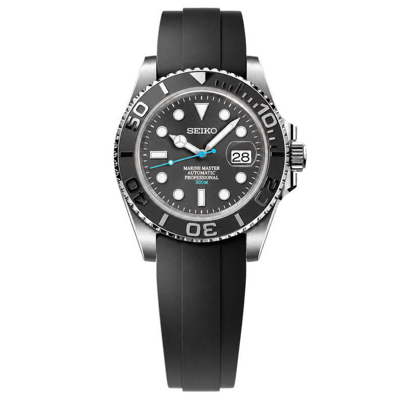 Seiko Mod Yacht-Master YachtDiver - Arctic Smoke watch