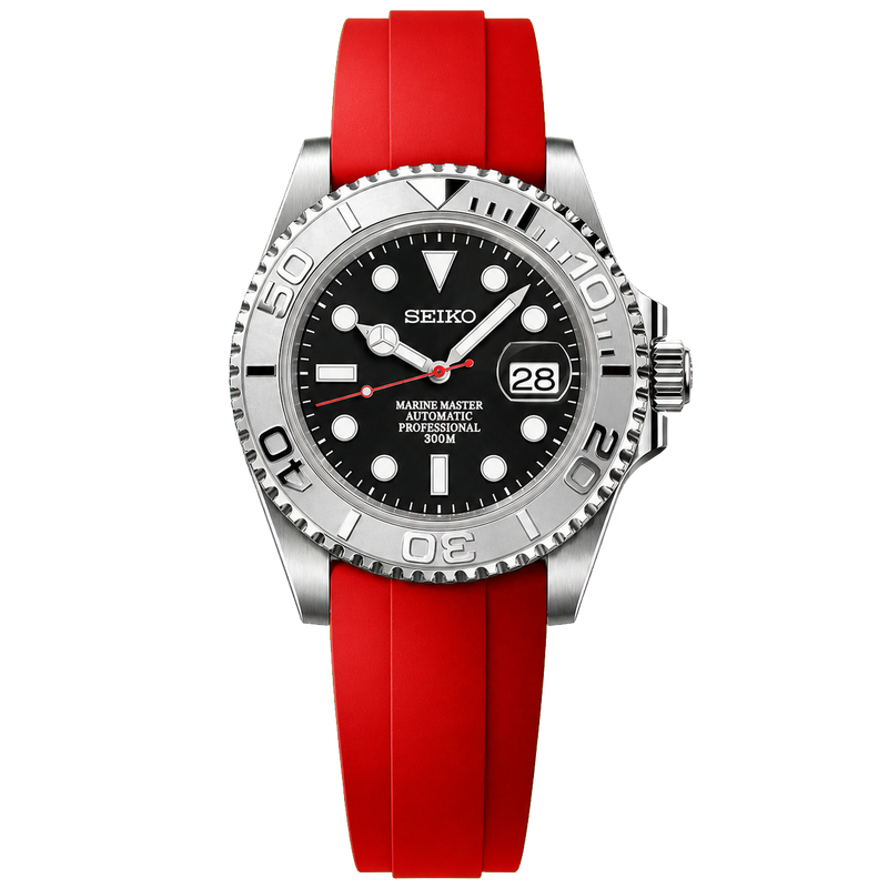 Seiko Mod Yacht-Master YachtDiver - Crimson Frost watch