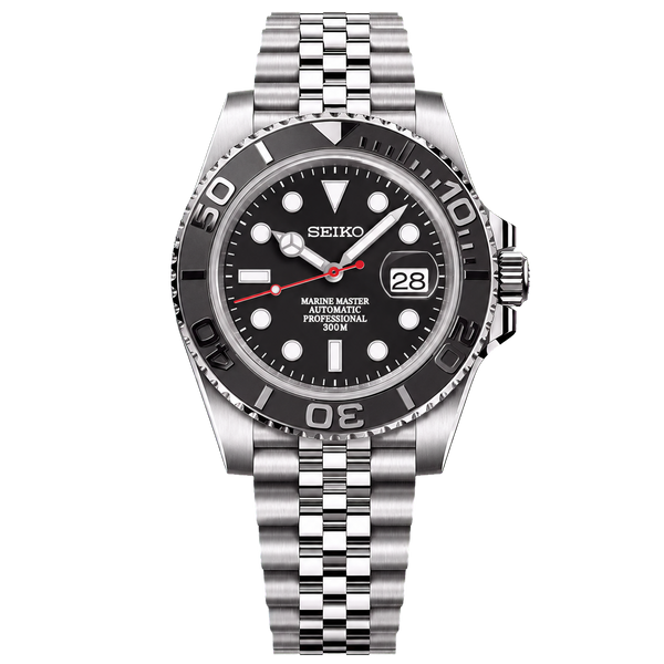 Seiko Mod Yacht-Master YachtDiver - Crimson Smoke