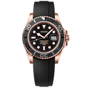 Seiko Mod Yacht-Master YachtDiver - Rose Gold Smoke watch