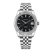 Seiko Mod Presage Black Onyx Dial automatic watch