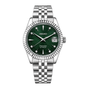 Seiko Mod Presage Emerald Nocturne green dial watch