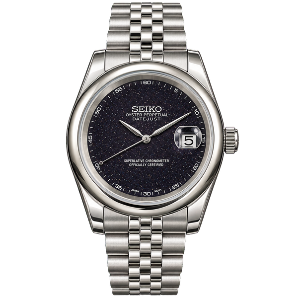Seiko Mod Datejust – Starry Dust Dial