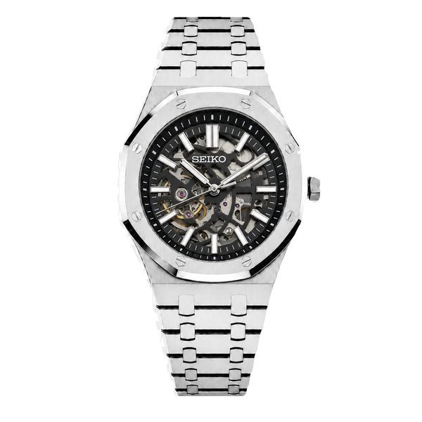 Seiko Mod Royal Oak – Skeleton Dial