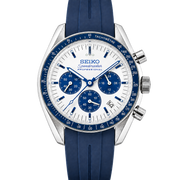 Seiko Mod Speedmaster – Snoopy Blue transparent product view