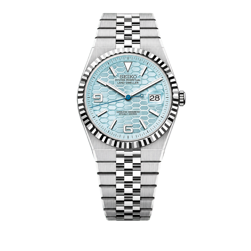 Seiko Mod Land Dweller - Blue watch