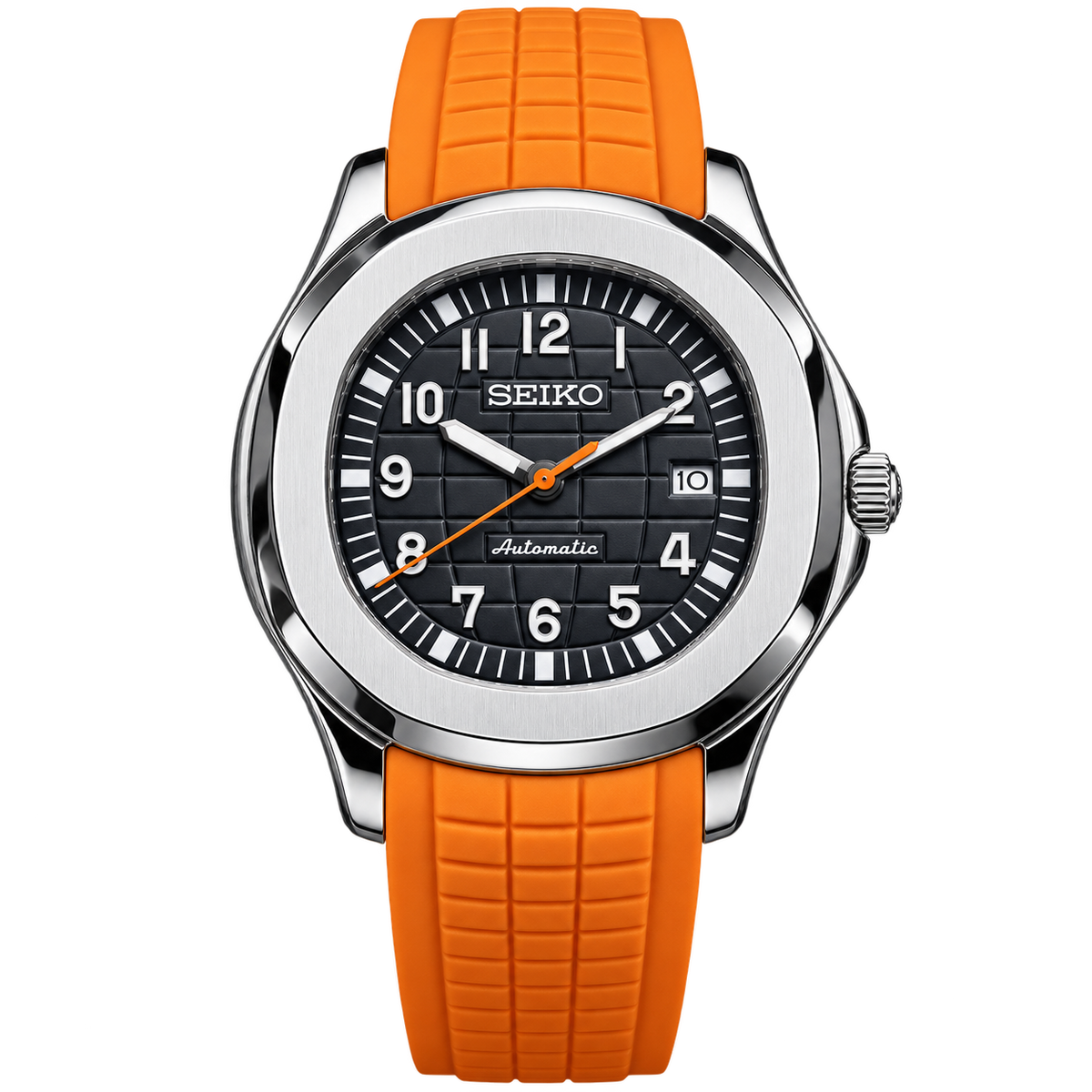 Seiko Mod Aquanaut – Orange transparent product view