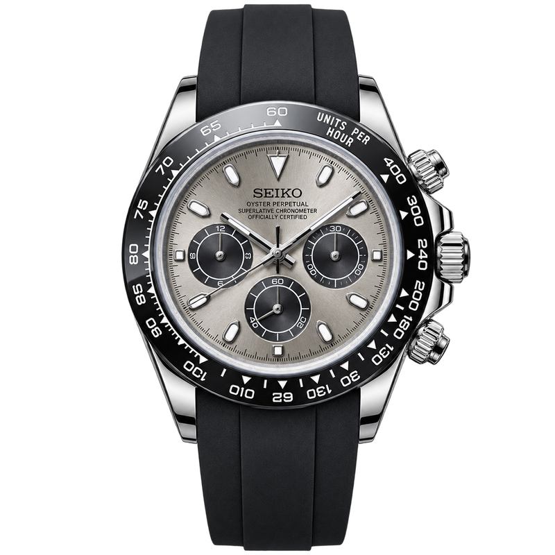 Seiko Mod Daytona – Ghost transparent product view