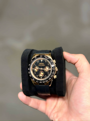Seiko Mod Daytona Gold Arabic Dial supplier angled view