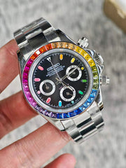 Seiko Mod Daytona – Rainbow Black Dial supplier view