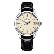 Seiko Mod Grand Seiko – Heritage Masterpiece Champagne Black Leather transparent product view