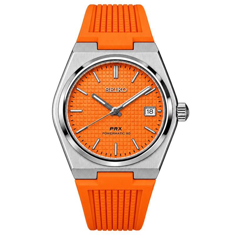 Seiko Mod PRX – Orange Rubber