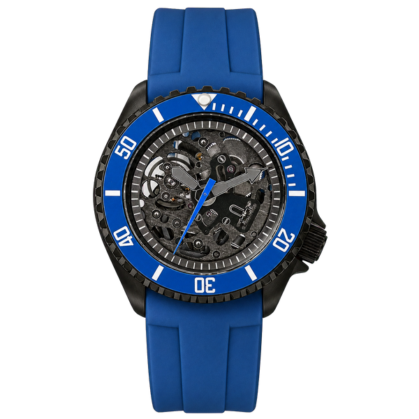 Seiko Mod SKX007 – Skeleton Blue