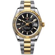 Seiko Mod Sky-Dweller – Two-Tone Black transparent product view