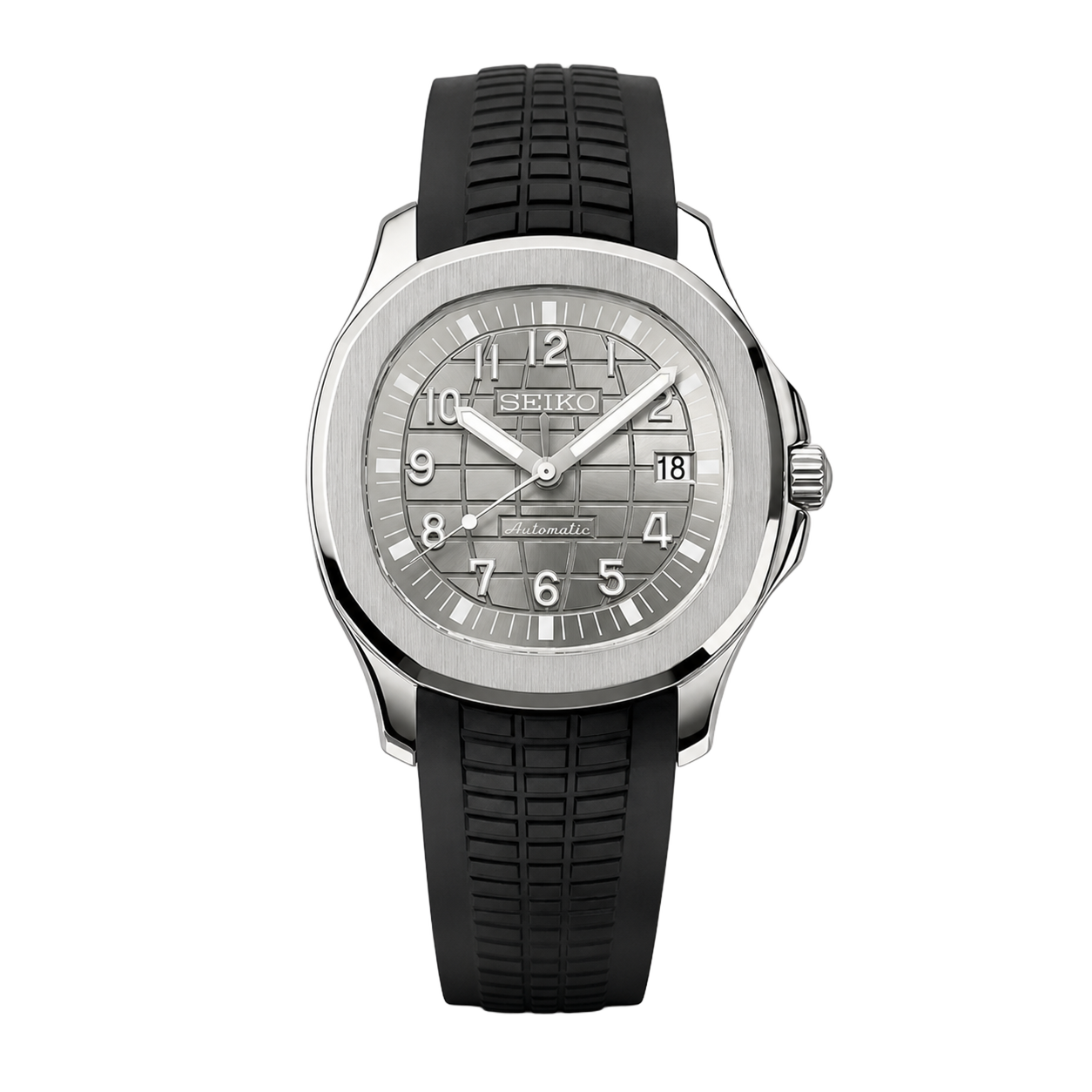Seiko Mod Aquanaut – Silver Dial watch