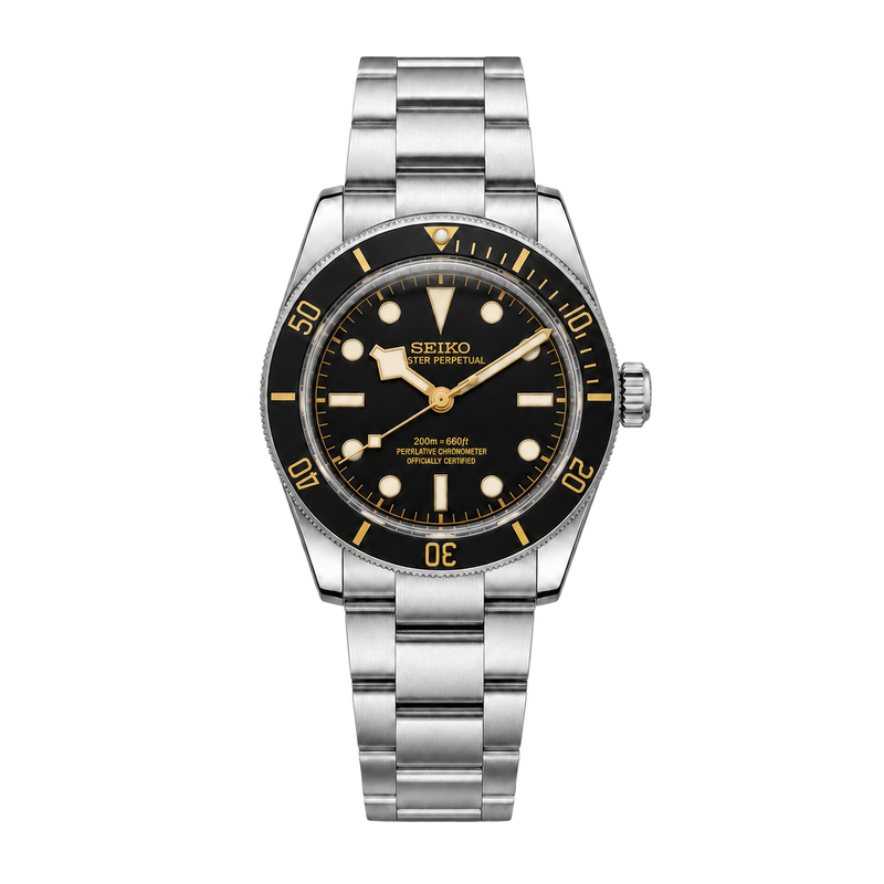 Seiko Mod Black Bay 58 – Black Gilt