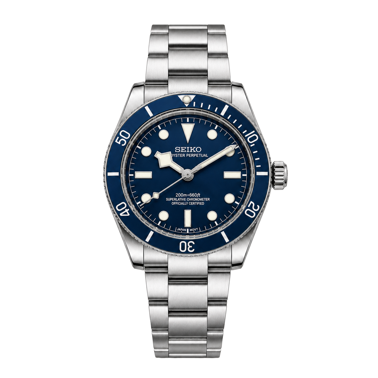 Seiko Mod Black Bay 58 – Navy Blue watch