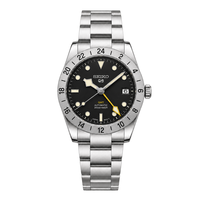 Seiko Mod Black Bay Pro – Black Yellow GMT